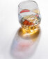 Фото #5 товара Artisanal Hand Painted Stemless Wine Glasses, Set of 2