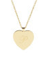 ფოტო #15 პროდუქტის Isabel Initial Heart Gold-Plated Pendant Necklace