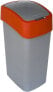 Фото #1 товара Мусорное ведро для сортировки CURVER Pacific Flip 50L красное