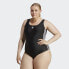 Фото #16 товара adidas women Adicolor 3-Stripes Swimsuit (Plus Size)