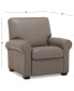 Фото #38 товара Orid 36" Leather Roll Arm Pushback Recliner, Created for Macy's
