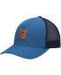 ფოტო #1 პროდუქტის Men's Blue, Navy All The Way Snapback Trucker Hat