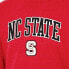 Фото #2 товара NCAA NC State Wolfpack Men's Heathered Crew Neck Fleece Sweatshirt - S