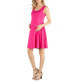 A Line Slim Fit and Flare Maternity Dress