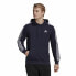 Фото #7 товара Толстовка с капюшоном мужская Adidas Essentials 3 Stripes Тёмно Синий