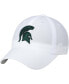 Фото #1 товара Men's White Michigan State Spartans Primary Logo Staple Adjustable Hat