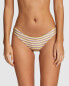 Фото #1 товара RVCA 282894 Women's Cheeky Bikini Bottoms - Stripe Out Cheeky (Creme, Medium)