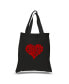 Фото #1 товара All You Need Is Love - Small Word Art Tote Bag