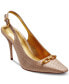 ფოტო #7 პროდუქტის Women's Sadrina Chain Bit Slingback Pumps