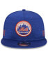 Фото #2 товара Men's Royal New York Mets 2024 Clubhouse 9FIFTY Snapback Hat