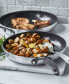 Фото #5 товара Venice Pro Noir Tri-Ply Stainless Steel 2 Piece Nonstick Frying Pan Set