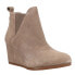 Фото #2 товара TOMS Kelsey Wedge Booties Womens Beige Casual Boots 10014174T