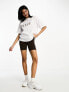 Six Stories wifey statement tee in white