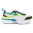 Фото #1 товара Puma Kosmo Rider Pop Lace Up Womens White Sneakers Casual Shoes 38489303