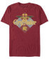 ფოტო #1 პროდუქტის Men's Gryffindor Quidditch Short Sleeve Crew T-shirt