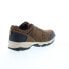 Фото #8 товара Rockport Dickinson Lace Up CI7172 Mens Brown Suede Lifestyle Sneakers Shoes