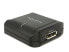 Разъем Displayport Delock 20 контактов - DC 5V - Displayport 20 контактов - черный - фото #1