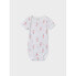 ფოტო #3 პროდუქტის NAME IT Flamingo Baby Short Sleeve Body
