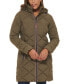 Фото #1 товара Women's Hooded Quilted Puffer Coat