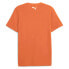 Фото #2 товара Puma Clydes Closet Graphic Crew Neck Short Sleeve T-Shirt Mens Orange Casual Top