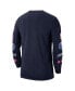 Men's Navy Washington Wizards 2022/23 City Edition Essential Expressive Long Sleeve T-shirt