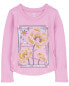 Фото #3 товара Kid Knit Long-Sleeve Fashion Top - Pink 5