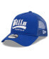 Фото #1 товара Men's Royal Buffalo Bills Caliber Trucker 9FORTY Adjustable Hat