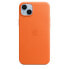 Фото #2 товара Чехол для Apple iPhone 14 Plus из кожи с MagSafe - Оранжевый - Apple - iPhone 14 Plus - 17 см (6,7") - Оранжевый - Чехол