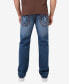 ფოტო #3 პროდუქტის Men's Ricky Straight Super T Flap Jeans