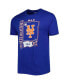 Фото #3 товара Men's '47 Max Scherzer Royal New York Mets Super Rival Player T-shirt
