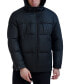 ფოტო #4 პროდუქტის Men's Hooded Puffer with Elongated Zipper Pockets