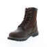 Фото #7 товара Wolverine Floorhand Waterproof Insulated 8" Mens Brown Wide Work Boots