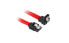Sharkoon SATA 3 - 0.45 m - SATA III - SATA 7-pin - SATA 7-pin - Male/Male - Black - Red