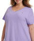 Plus Size V-Neck T-Shirt