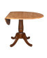 Фото #15 товара International Concept 42" Round Dual Drop Leaf Pedestal Table