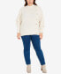 Фото #7 товара Plus Size Beata High Neck Sweater