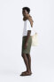 Фото #4 товара 100% linen bermuda shorts