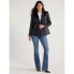 Фото #5 товара Sofia Jeans by Sofia Vergara Blazer Women's S Black Double Breasted Peak Lapel