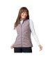 Women's Quilted Hybrid Vest Серо-коричневый, XLARGE - фото #3