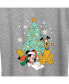 Air Waves Trendy Plus Size Disney Christmas Graphic T-shirt