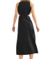 Фото #3 товара Boden Cut Out Linen Midi Dress Women's