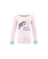 Фото #2 товара Toddler Girls Cotton Pajama Set, Mermaid