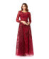 Фото #1 товара Women's Gorgeous Overskirt Dress with Long Sleeves