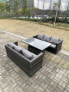 6-Sitzer Rattan Sofa Set Gartenmöbel