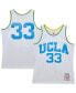 ფოტო #2 პროდუქტის Men's Kareem Abdul-Jabbar White UCLA Bruins 1968 Throwback Jersey