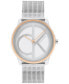 ფოტო #1 პროდუქტის Stainless Steel Mesh Bracelet Watch 35mm