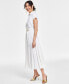 Women's Pleat Midi Dress, Created for Macy's