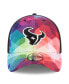 Фото #4 товара Men's and Women's Multicolor, Black Houston Texans 2023 NFL Crucial Catch 39THIRTY Flex Hat