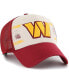 Фото #2 товара Men's Cream Washington Commanders Breakout MVP Trucker Adjustable Hat