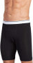 Jockey 170424 Mens Pouch Athletic Midway Boxer Briefs 2-Pack Black Size Small